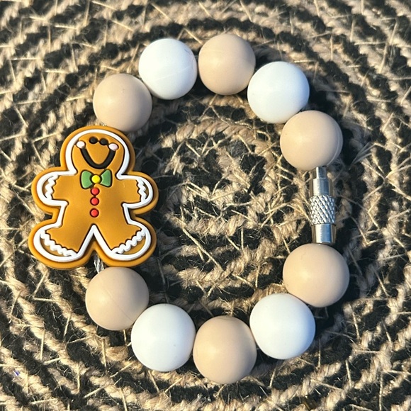 Gingerbread Cookie Tumbler Charm - Picture 1 of 1